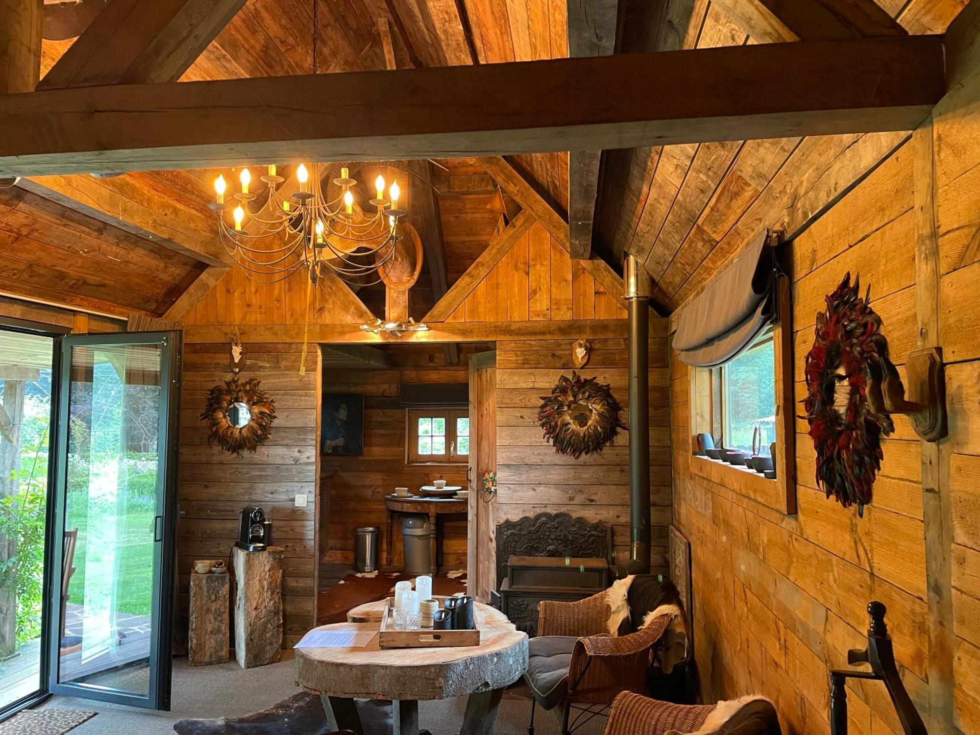 Cabane De L'R-Mitage Modave Luaran gambar
